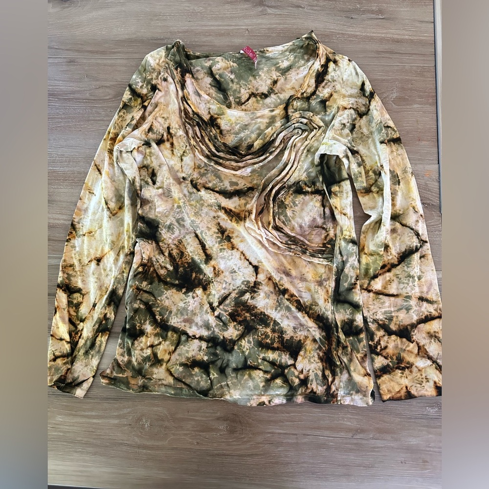 Trixie DyeTye long Sleeve Tee M